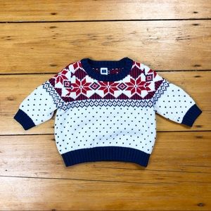 Janie and Jack Fair Isle Sweater
